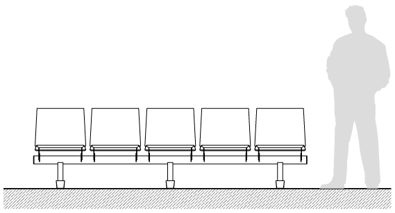 Flug bench - Short Backrest