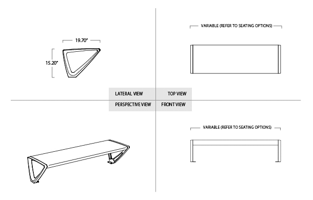 Moe bench - Without Backrest