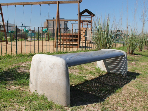 Peble bench - Project Photo