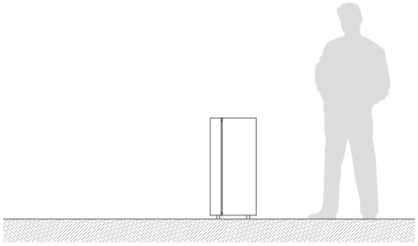 Leger receptacle - Std. Size