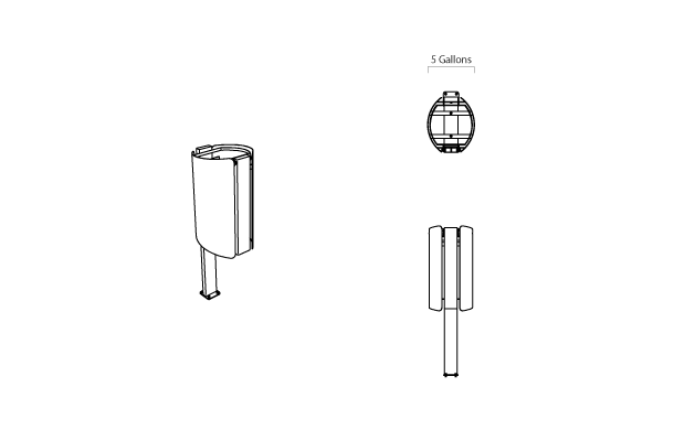 Nigel receptacle - Capless