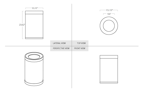Haba paper baskets - Big