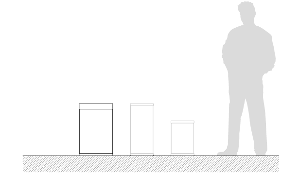 Haba paper baskets - Big