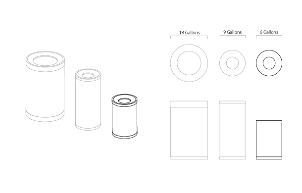 Haba paper baskets - Small