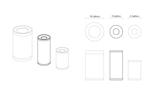 Haba paper baskets - Medium